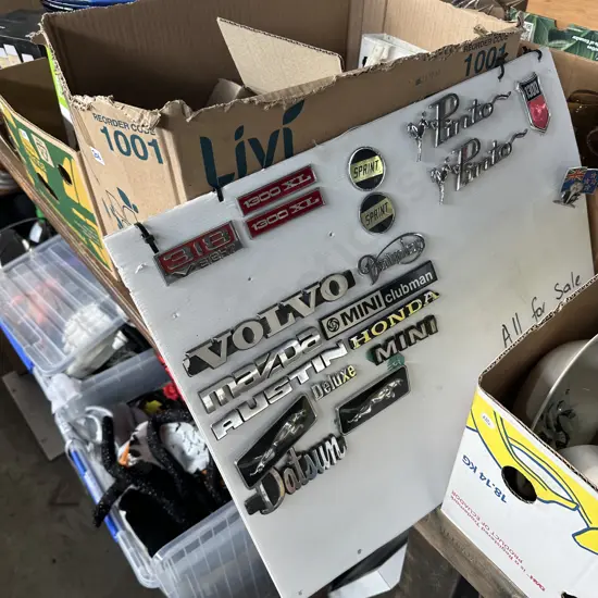 badges etc