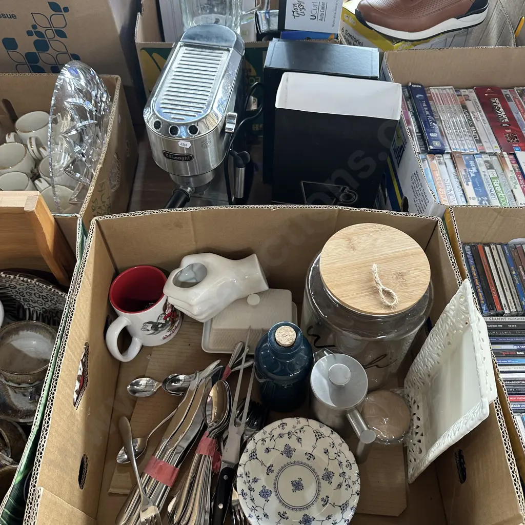 coffee maker and box lot Image 1++