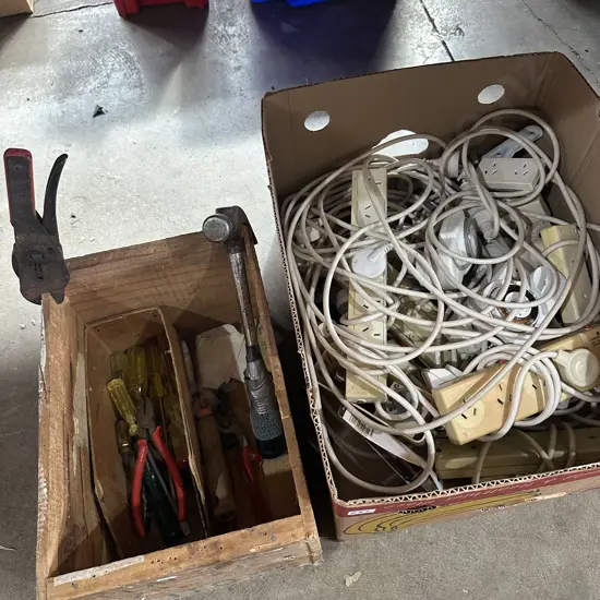 2 box tools and leads