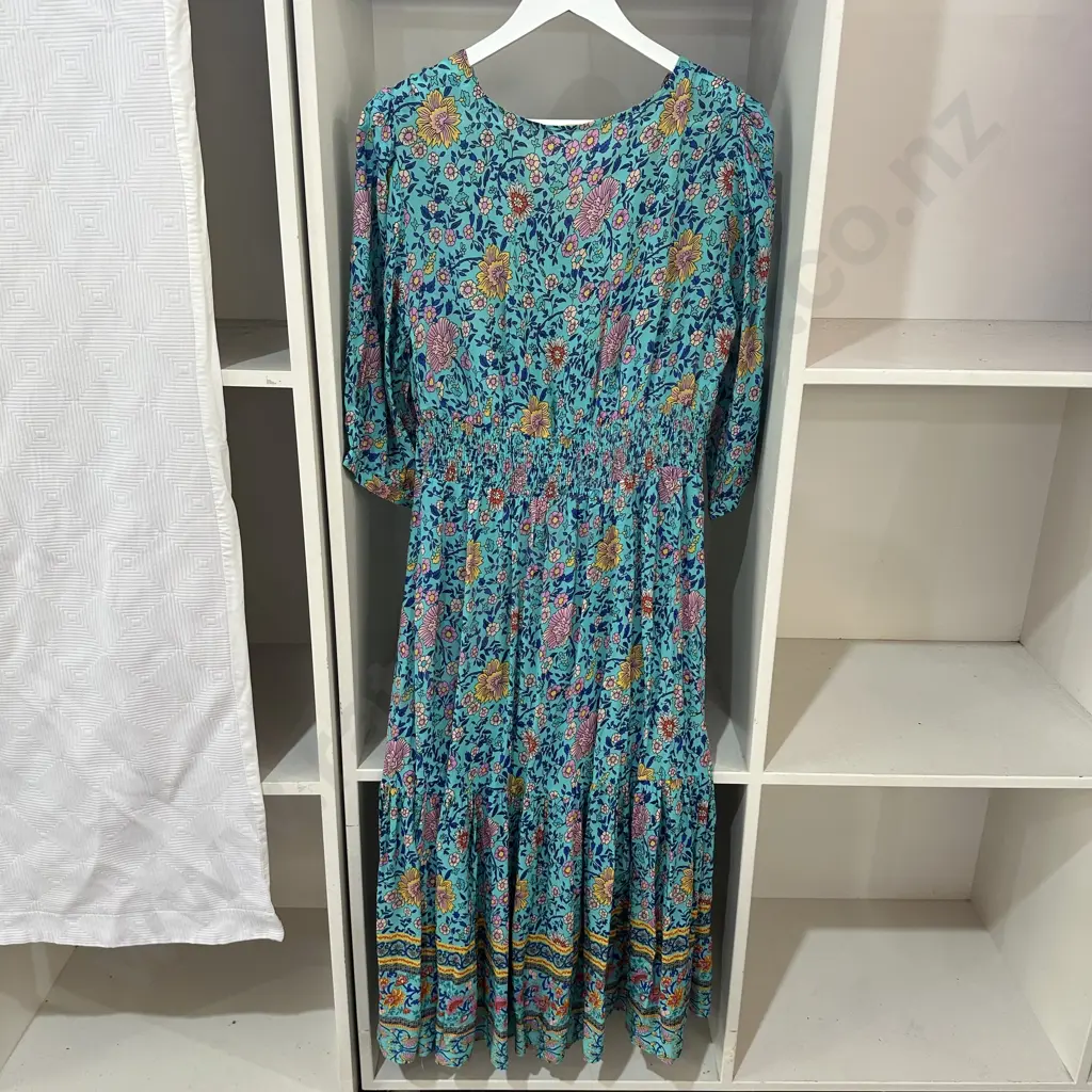 Trelise Cooper Curate "Boheimian Rhapsody" viscose dress size L Image 1++