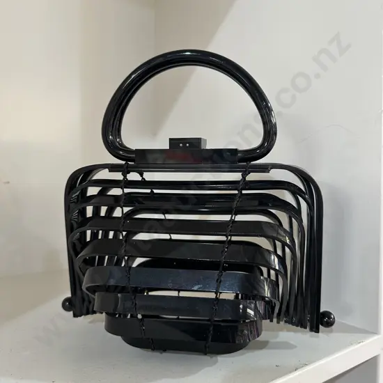 Cult Gaia Lilleth collapsible acrylic clutch handbag