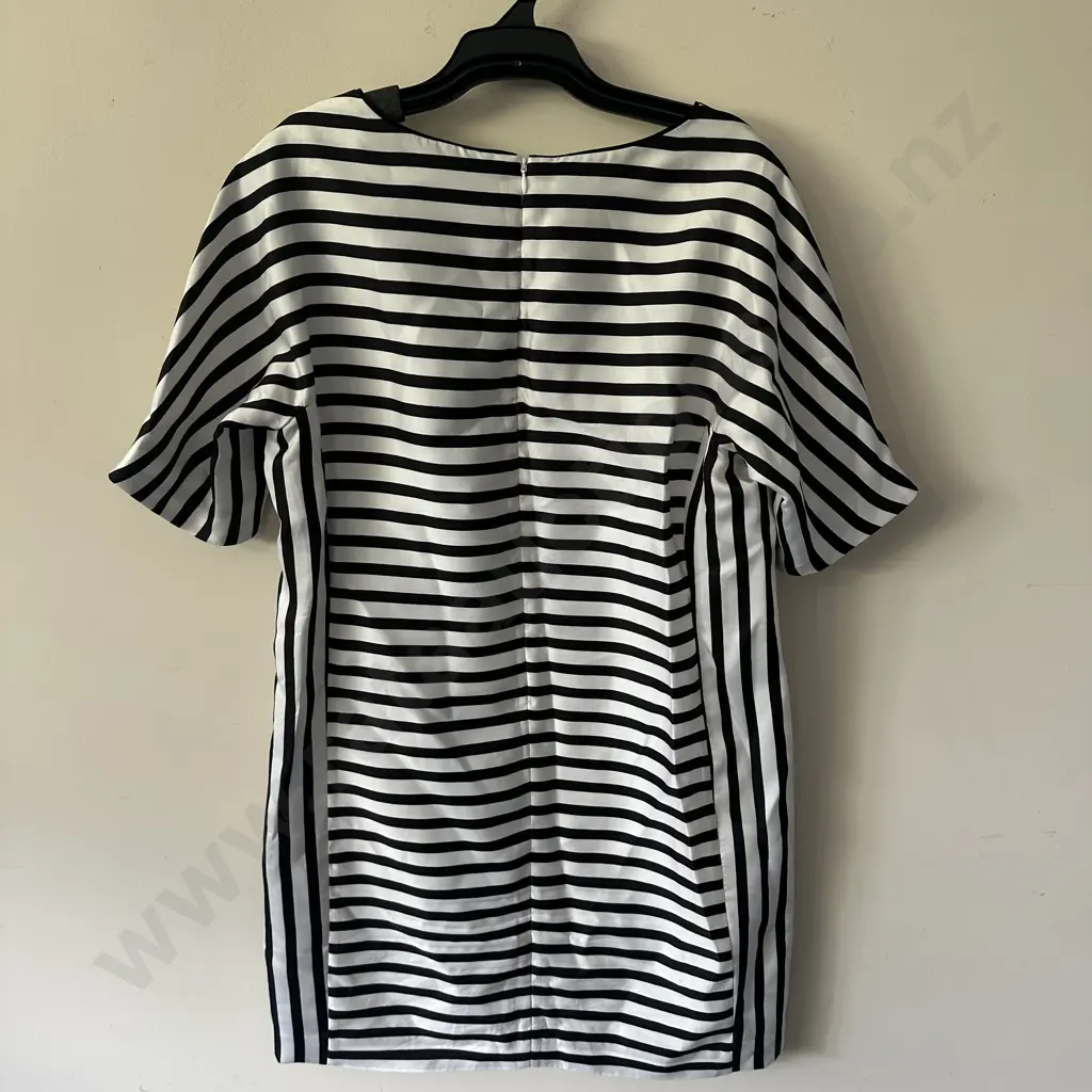 Trelise Cooper "Jail Bird" Stripe Issue Dress size 12 Image 1++