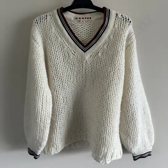 COOPER "varsity Blues" jumper size M
