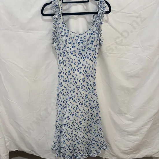 Trelise Cooper dress "Blueberry frill cookie cutter" size 10