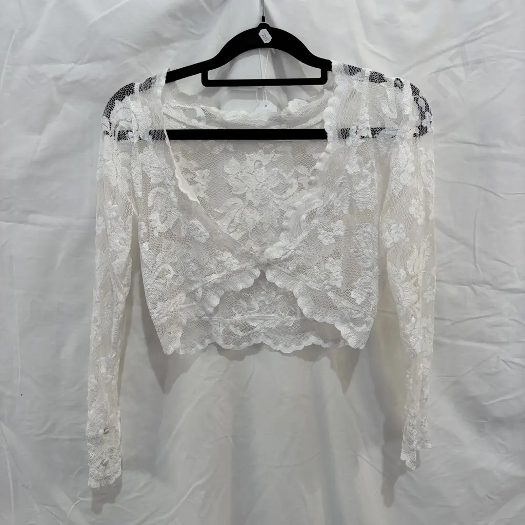 Grace Loves Lace bridal crop size S/M Image 1++