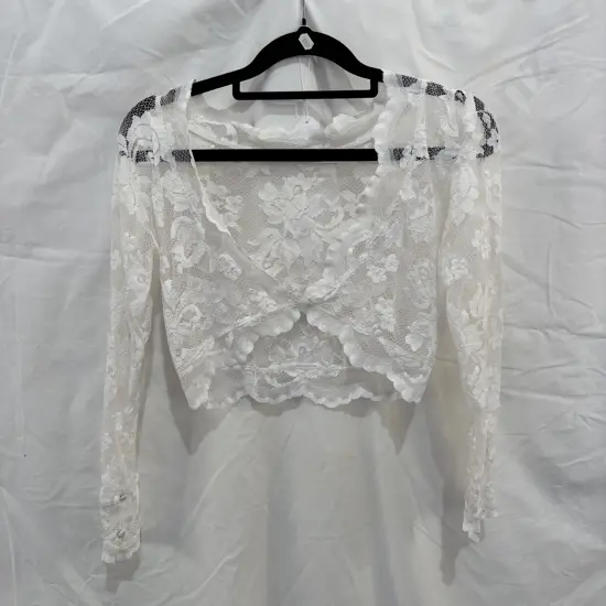 Grace Loves Lace bridal crop size S/M