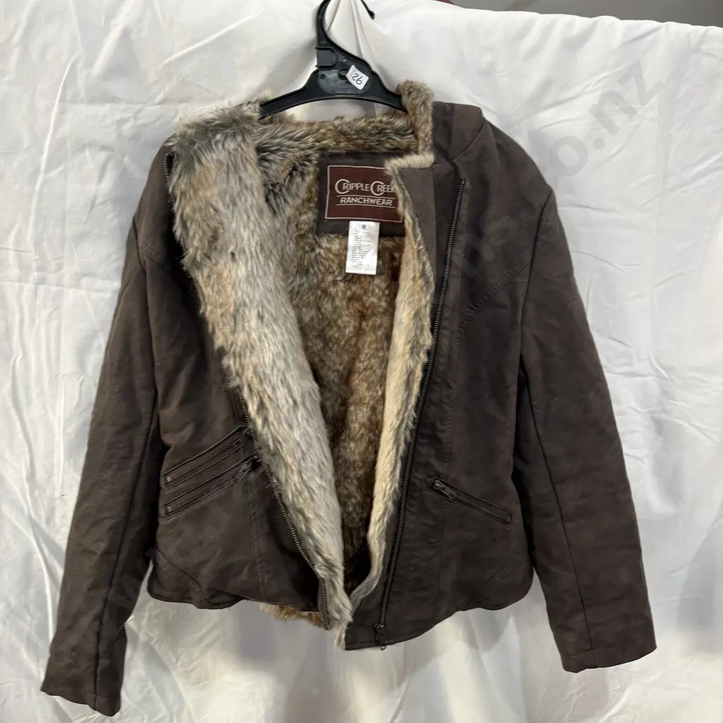 Cripple Creek Ranchwear size M fur jacket Image 1++