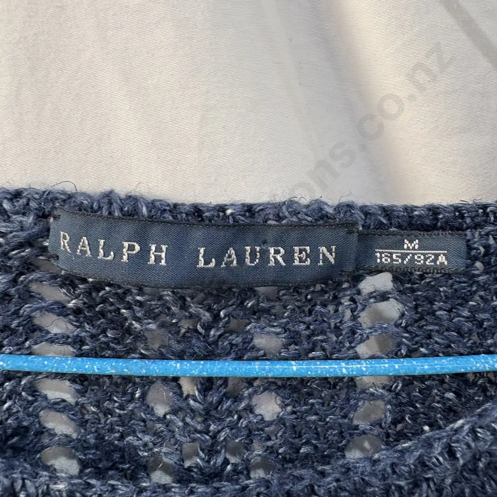 RALPH  LAUREN knit top size M Linen Image 1++