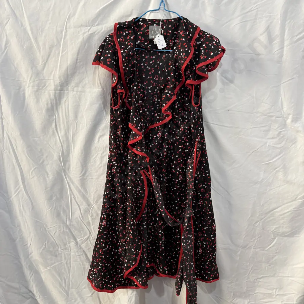 KAREN WALKER size 14 tie dress Image 1++