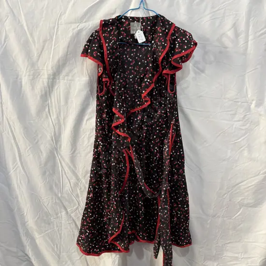 KAREN WALKER size 14 tie dress