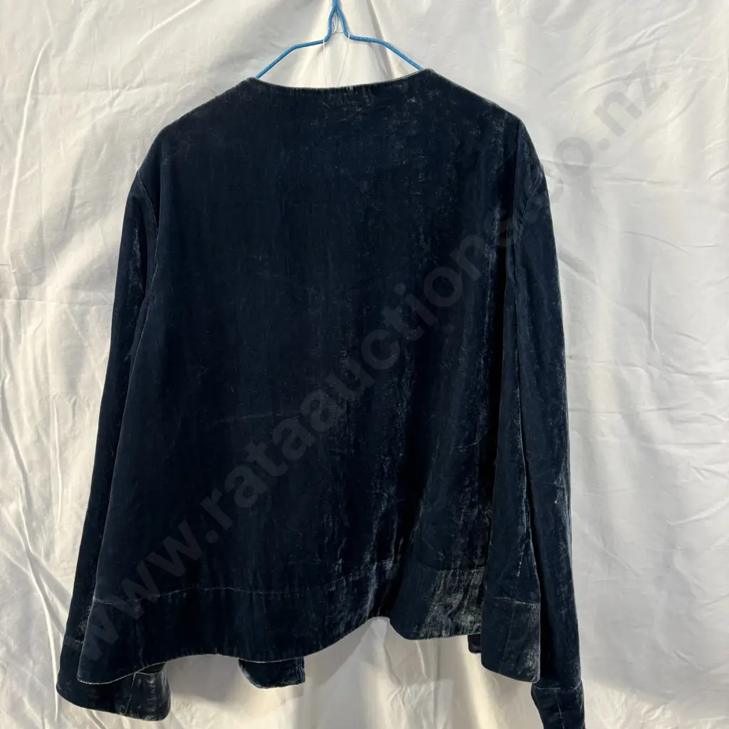 ELK velvet blazer size 12 Image 1++