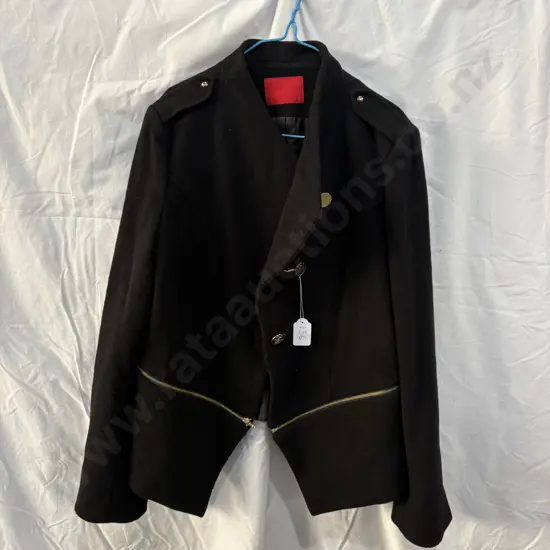 Andrea Moore wool coat