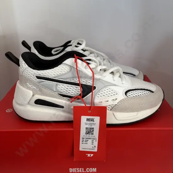 DIESEL S-Serendipity Sport women white/black eur36