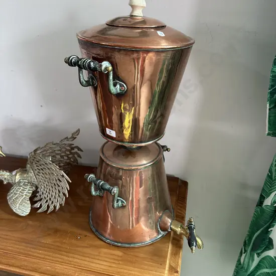 antique Copper coffee filter    (530mm )