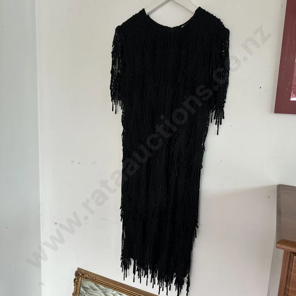 Canda Art Deco style dress UK12 Image 1++