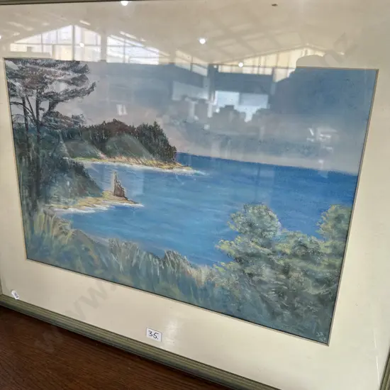 coppermines Kawau islands pastel
