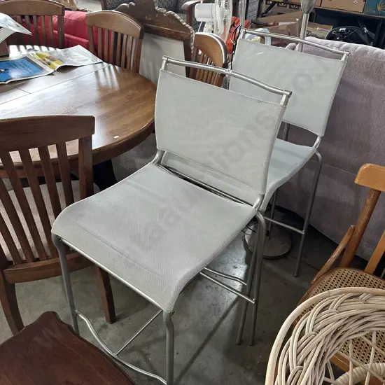 Pair of counter stools.