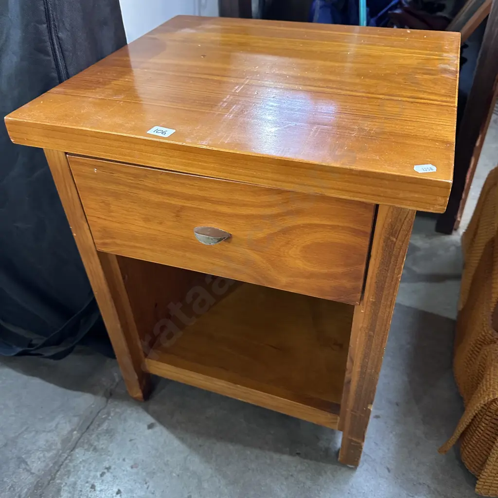 Pine bedside Image 1++