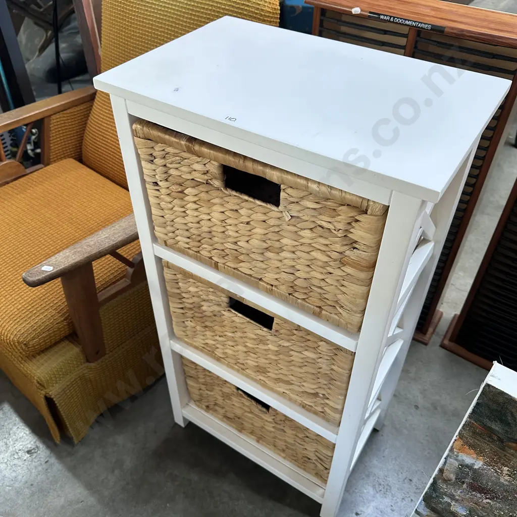 wicker basket drawers Image 1++