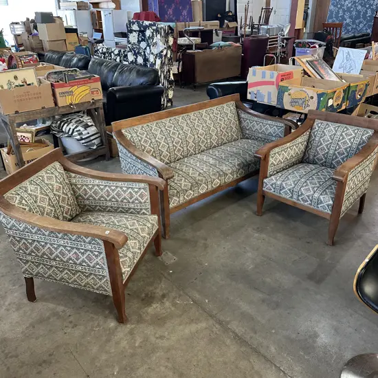 3pc vintage lounge suite