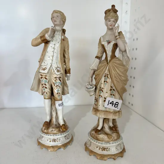 Pr of Victorian figures