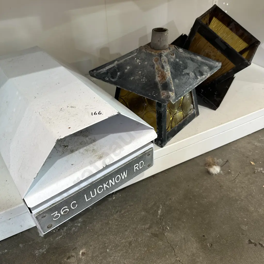 letter box and lanterns Image 1++