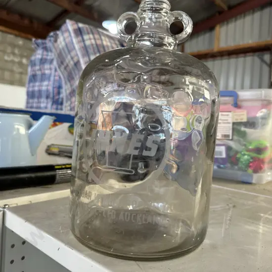 Innes glass jar