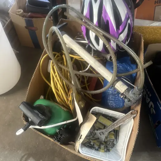 Round up, power lead, staples etc.