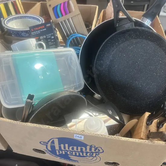 Frying pans, toaster, sistema etc.