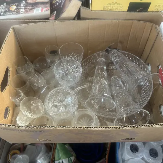 Crystalware.