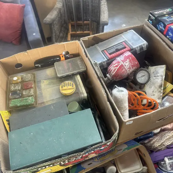 2 box tools and hardware