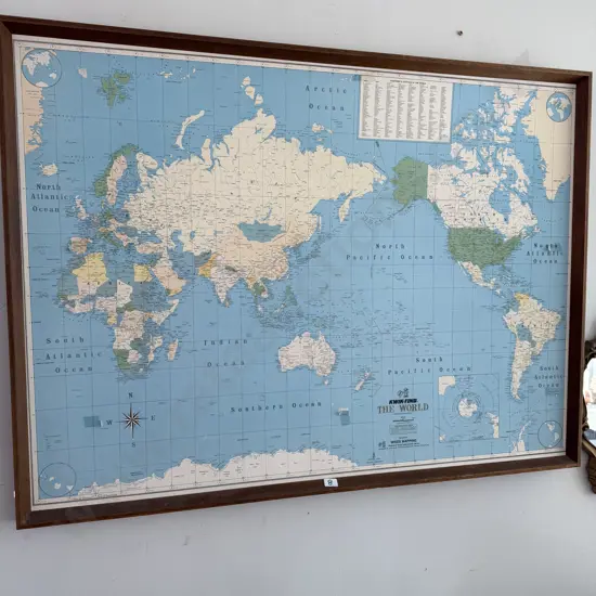 world map