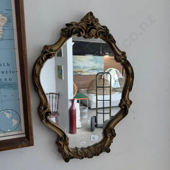 vintage mirror 42 x 30cm