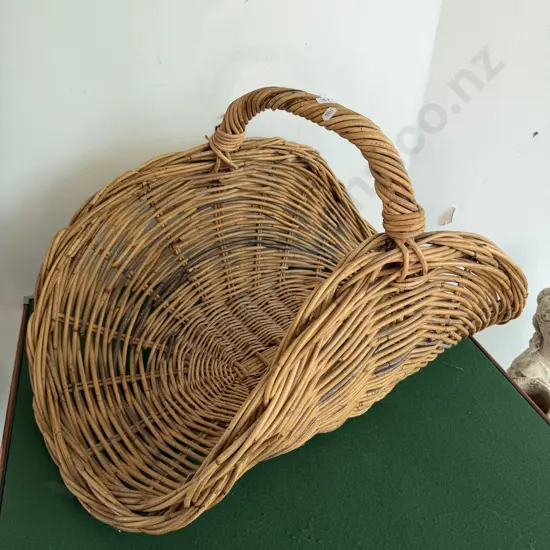 large cane basket