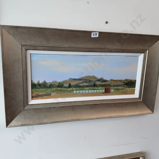oil painting by Chris Bone "Sleeping Giant"