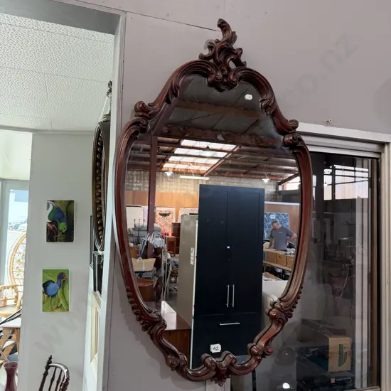 mirror 650 x 500mm plus print