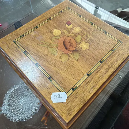 jewellery box and contents