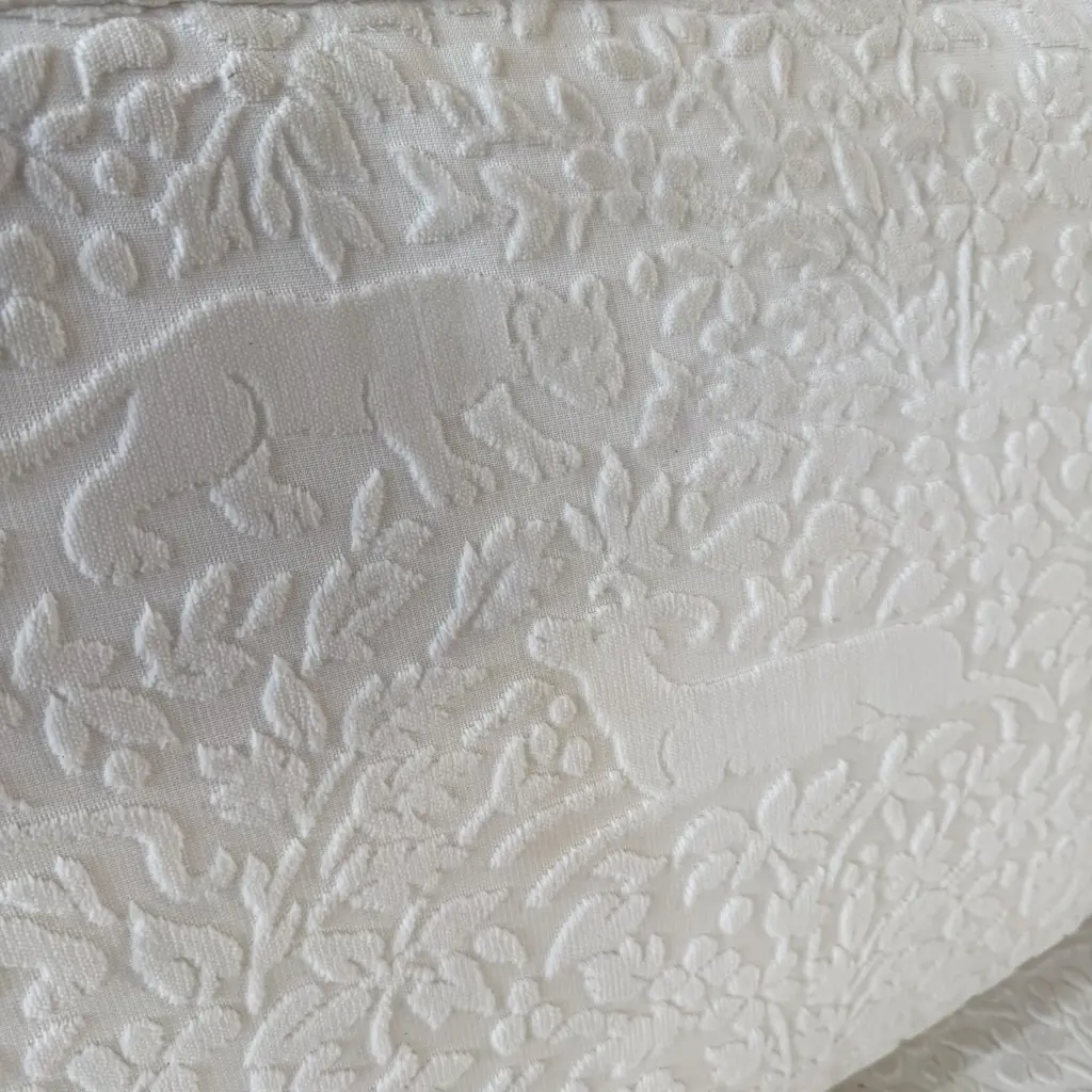 Wilson & Nicholson made in NZ  sofa with jungle animal pattern fabric Image 1++