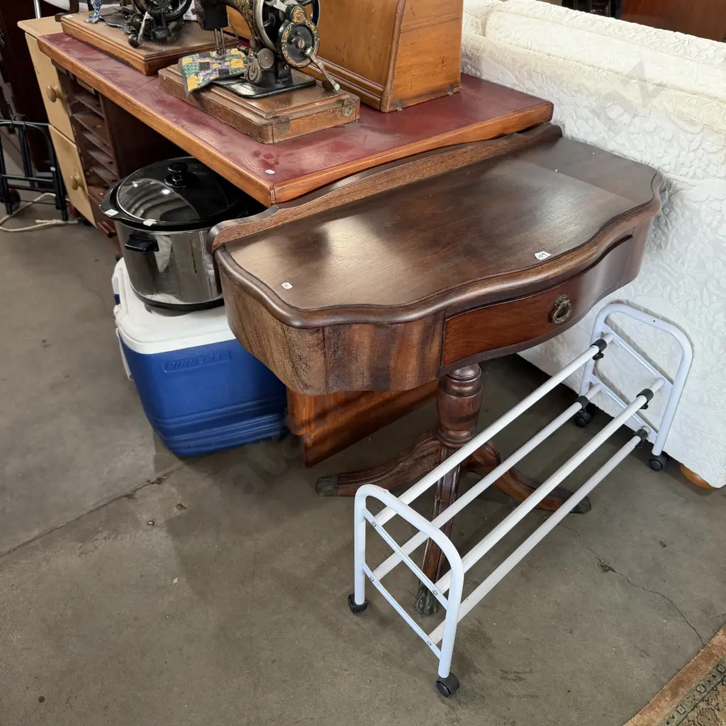 hall table, desk, shoe rack (must take all) Image 1++