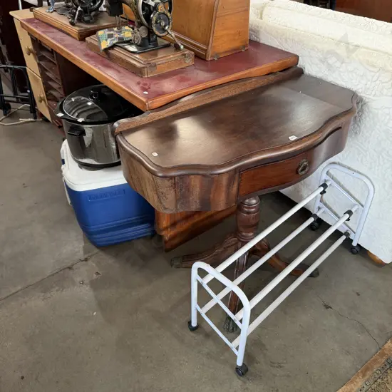 hall table, desk, shoe rack (must take all)