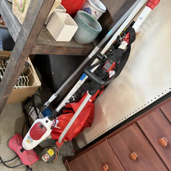 tools, cleaners, umbrellas etc