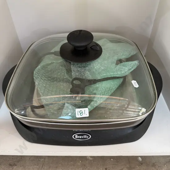 Breville s/s electric frying pan.
