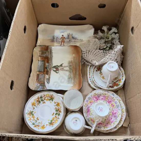 Royal Doulton plates and tea sets etc.