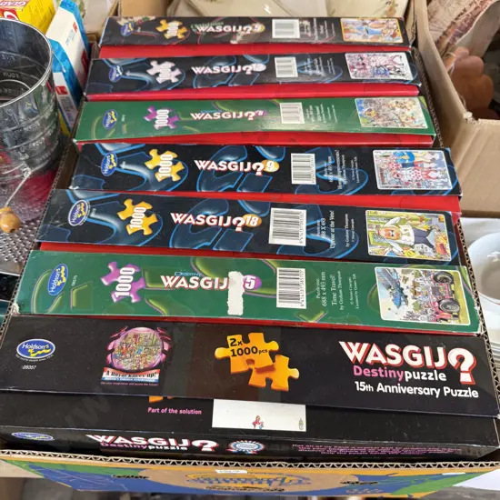 Seven puzzles.