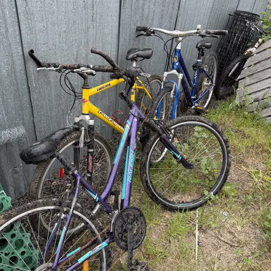 3 x bikes