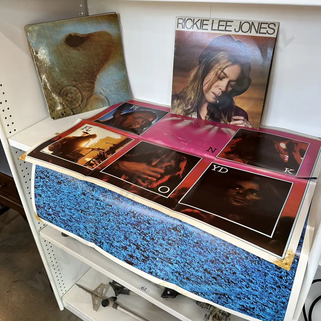 Pink Flyod almum and posters plus Ricki Lee James Image 1++