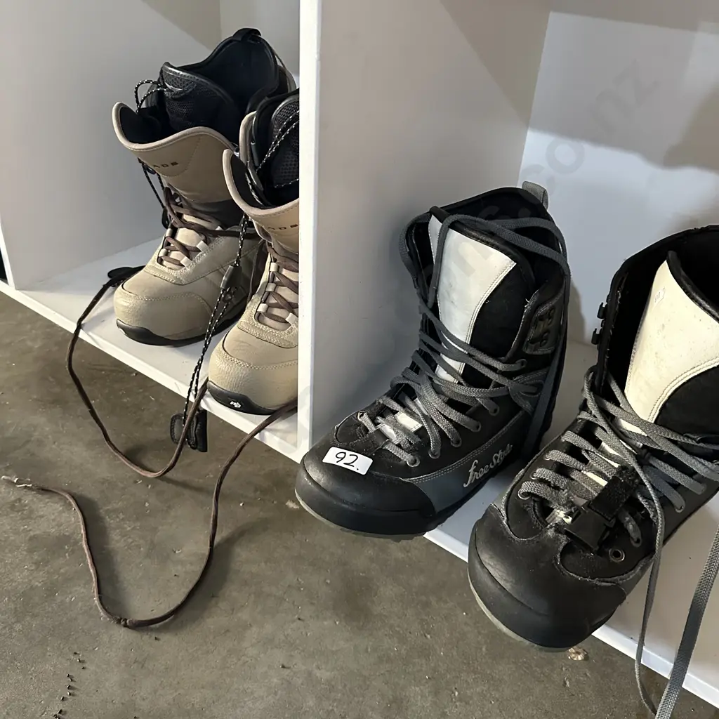 2 pair ski boots Image 1++