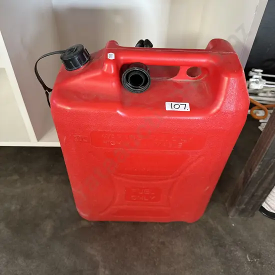 fuel can with fuel