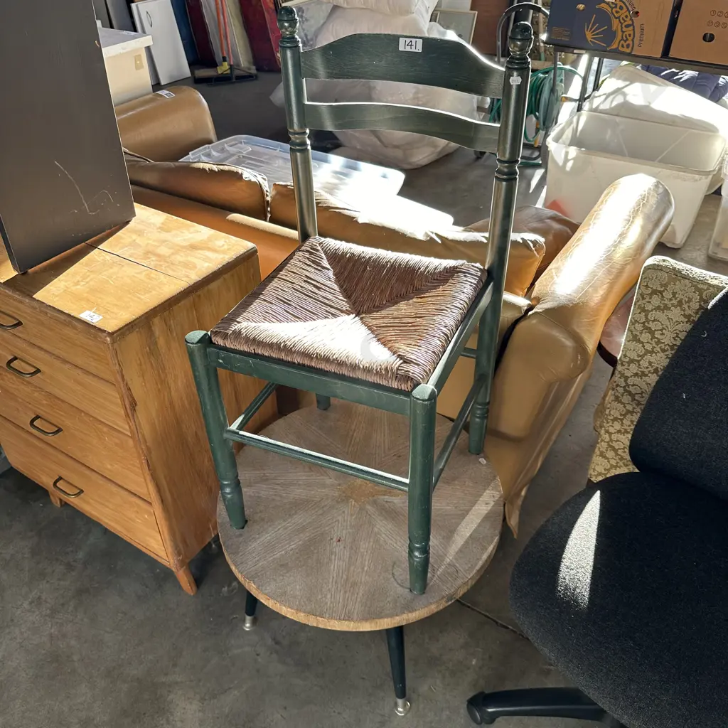 coffee table rush chair Image 1++