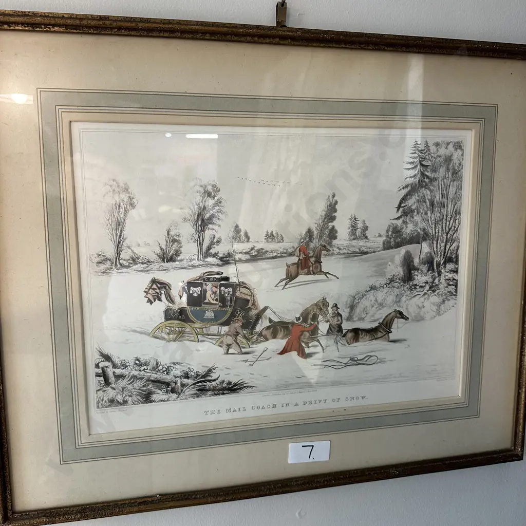 Early engraving, London. Image 1++